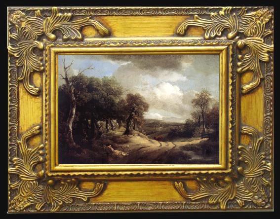 framed  Thomas Gainsborough Rest on the Way, Ta070